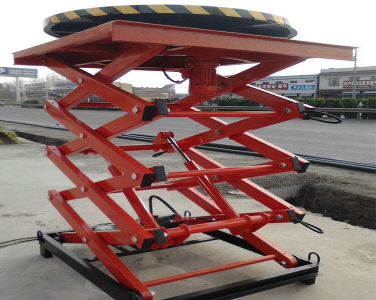 Rotating Stage Lift Platform